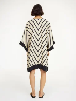 Clearance By Malene Birger Cime midikjole DiagonalStripe