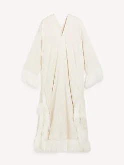 Best By Malene Birger Clarrie maxikjole SoftWhite
