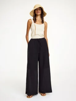 Clearance By Malene Birger Clorella bukser Black