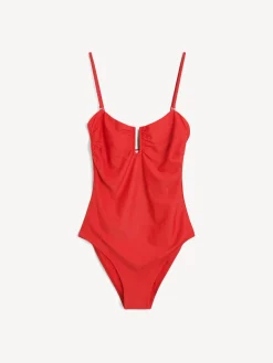 New By Malene Birger Cocesa badedragt DarkChilli