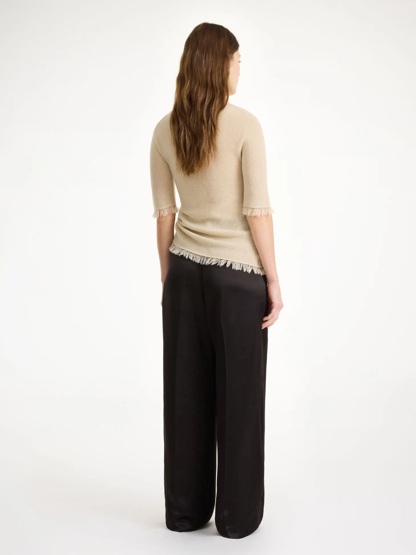 Sale By Malene Birger Cymbaria højtaljede bukser Black