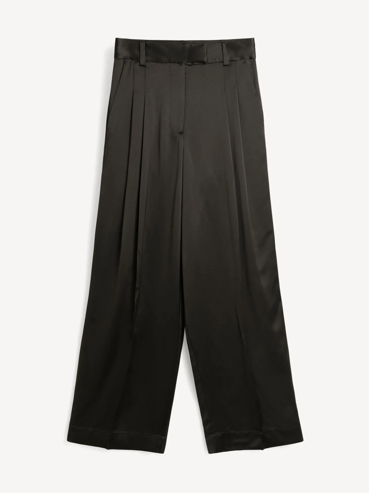 Sale By Malene Birger Cymbaria højtaljede bukser Black