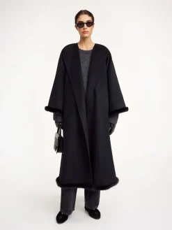 Online By Malene Birger Dalimas frakke i uld Black