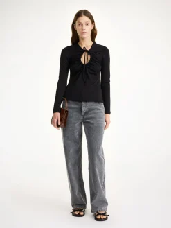 Clearance By Malene Birger Derja bluse Black