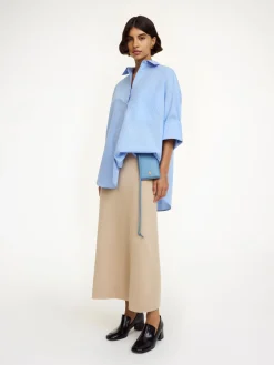 Outlet By Malene Birger Derris skjorte BlueIrisStripeSmall