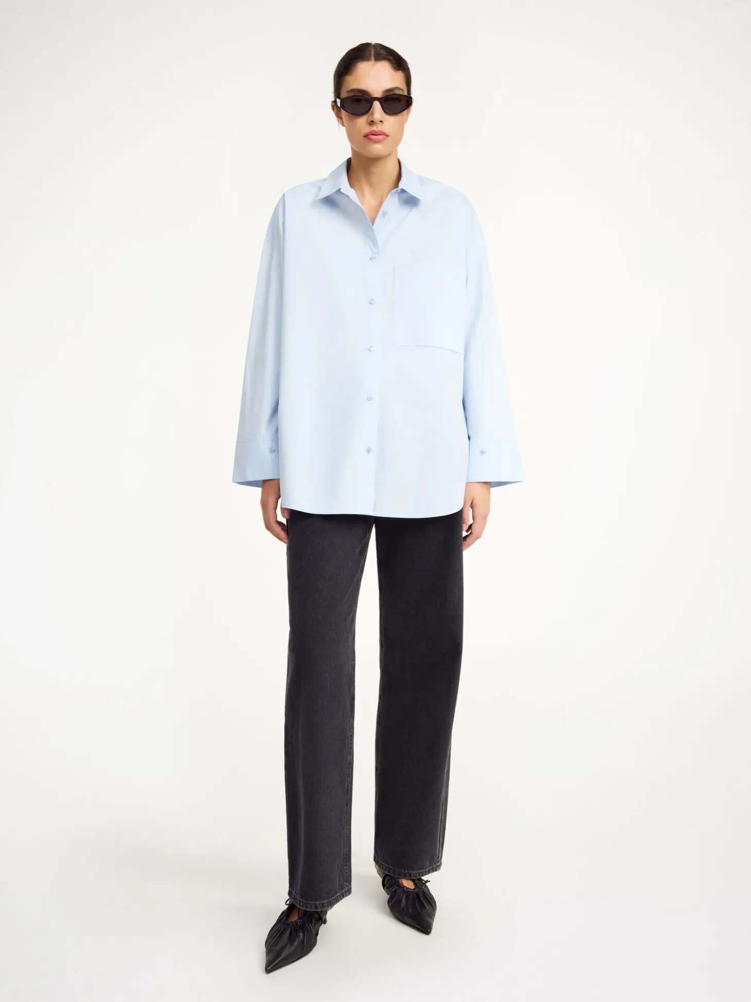 Sale By Malene Birger Derris skjorte PeriwinkleBlue