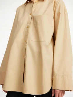 Outlet By Malene Birger Derris skjorte DarkSand