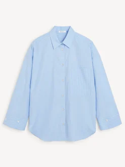 Outlet By Malene Birger Derris skjorte BlueIrisStripeSmall