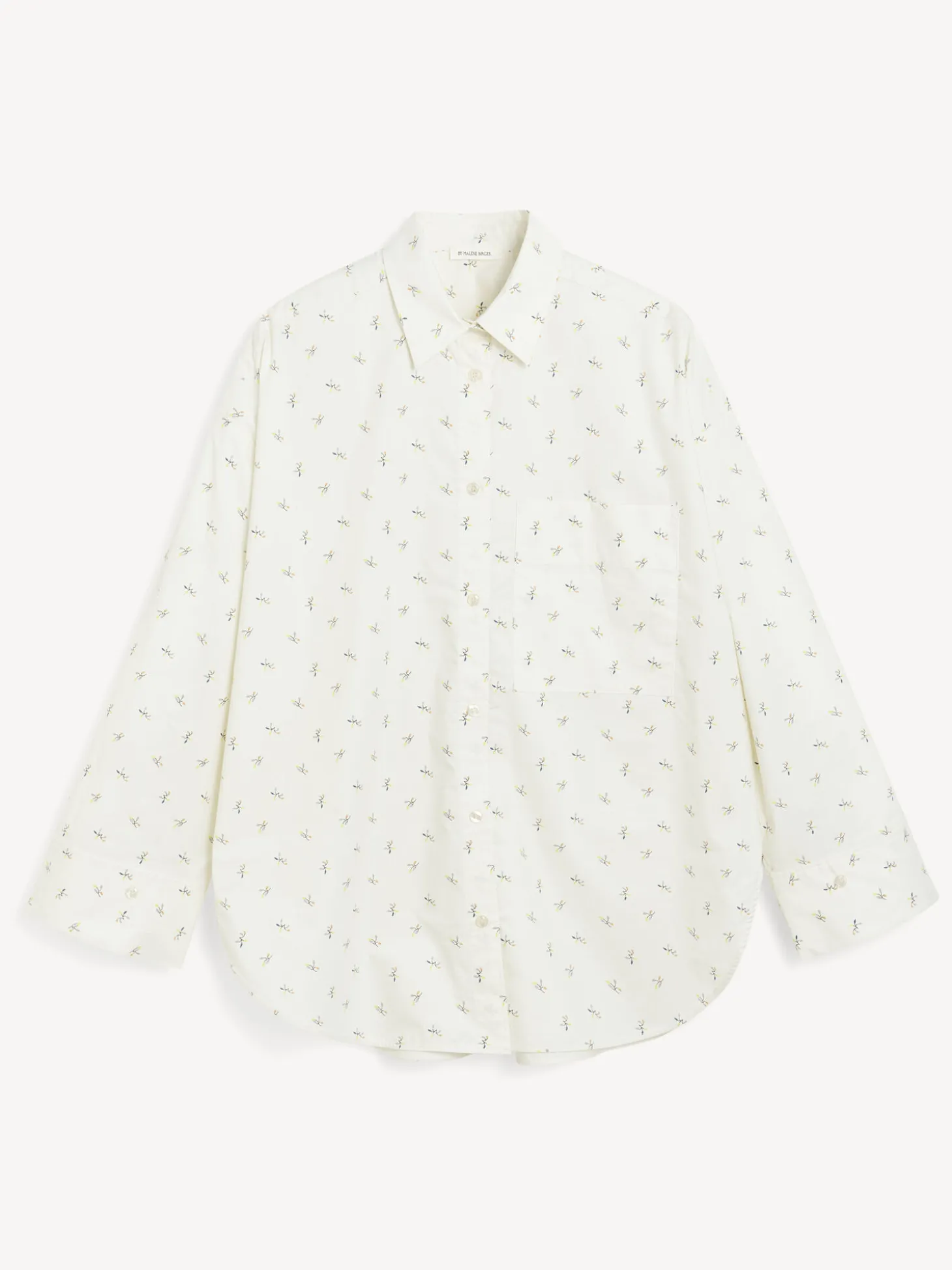 New By Malene Birger Derris skjorte MiniFlowerPrint