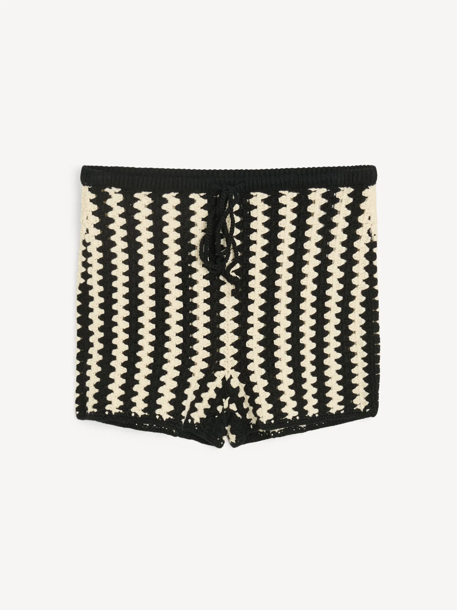 Outlet By Malene Birger Dor shorts CrochetBlack&White