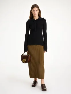 Discount By Malene Birger Dreele sweater i uldblanding Black