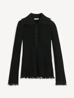Discount By Malene Birger Dreele sweater i uldblanding Black
