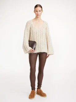 Hot By Malene Birger Elenasoo leggings Chestnut