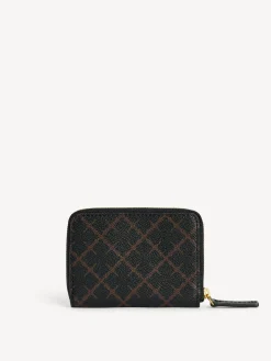 New By Malene Birger Elia m&oslash;ntpung med print DarkChokolate