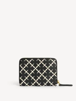 New By Malene Birger Elia møntpung med print Black