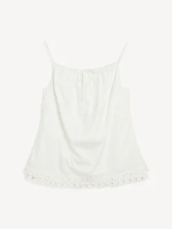 Fashion By Malene Birger Elle top SoftWhite