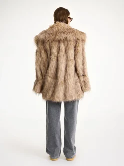 Sale By Malene Birger Exclusive Moda Operandi X Yvette faux fur frakke Nomad