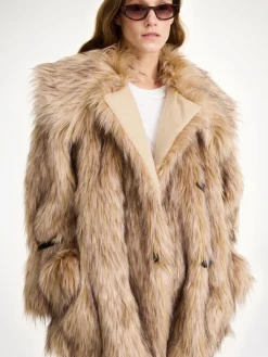 Sale By Malene Birger Exclusive Moda Operandi X Yvette faux fur frakke Nomad
