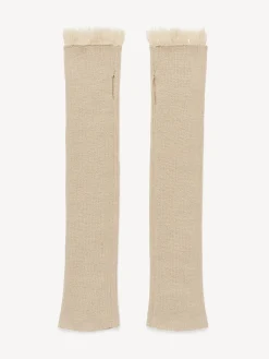 Fashion By Malene Birger Fezan handsker OysterGray