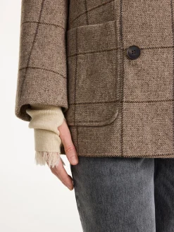 Fashion By Malene Birger Fezan handsker OysterGray