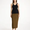 Discount By Malene Birger Fiemme midinederdel Shitake