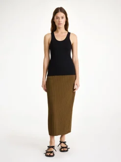 Discount By Malene Birger Fiemme midinederdel Shitake