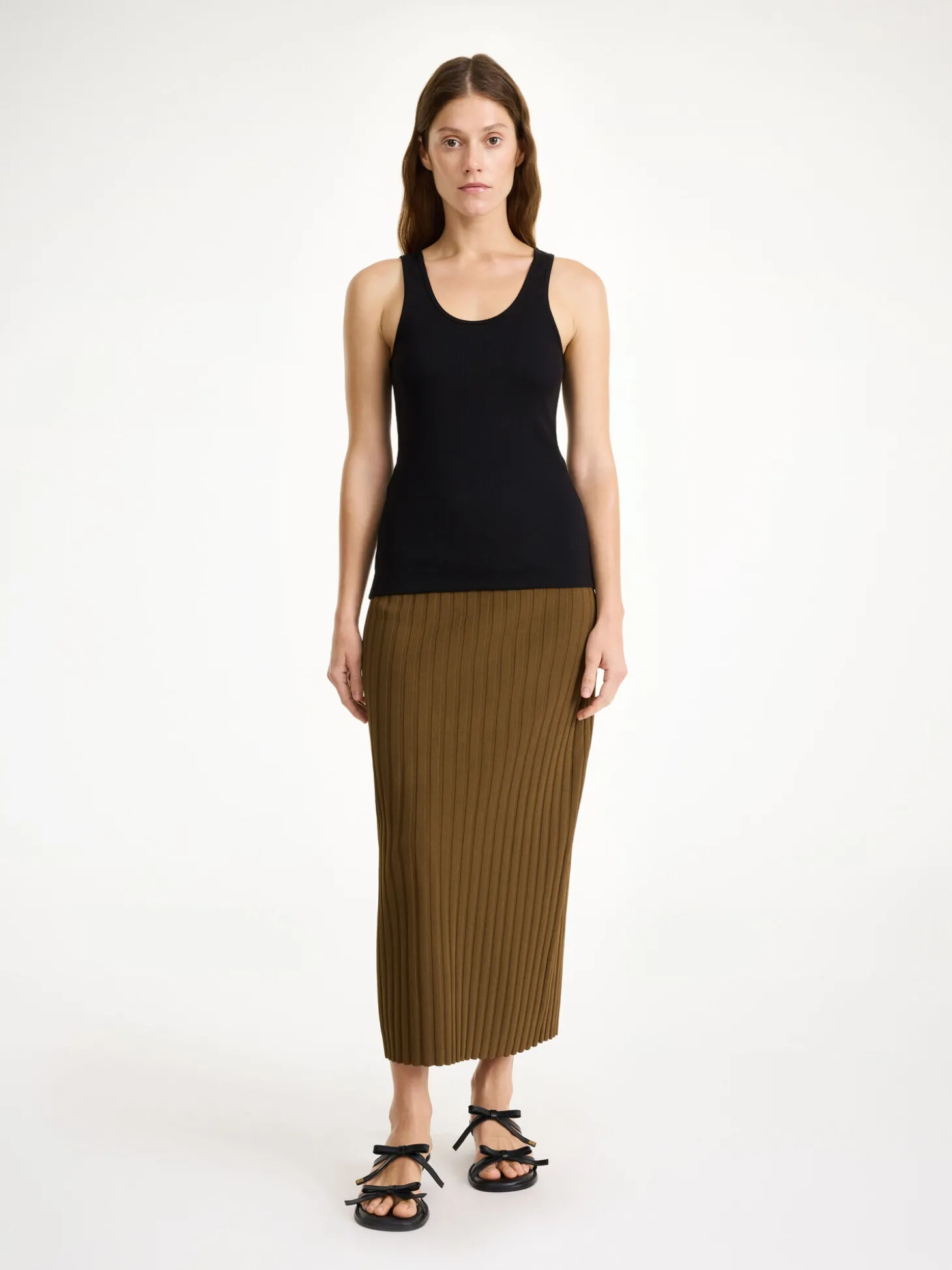 Discount By Malene Birger Fiemme midinederdel Shitake