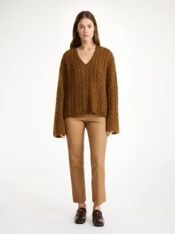 Best By Malene Birger Florentina læderbukser RawSugar
