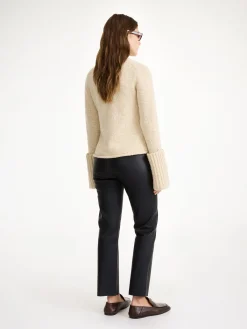 Fashion By Malene Birger Florentina l&aelig;derbukser Black