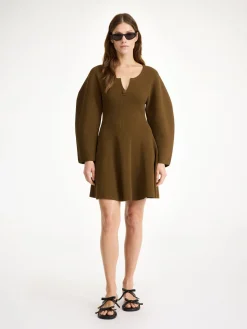 Hot By Malene Birger Francesa minikjole Shitake