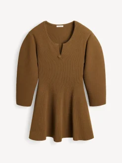 Hot By Malene Birger Francesa minikjole Shitake