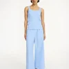 Fashion By Malene Birger Frillio top BlueIris