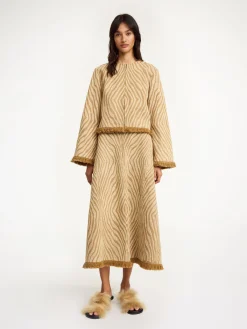 Discount By Malene Birger Giabbo midinederdel ZebraPrint