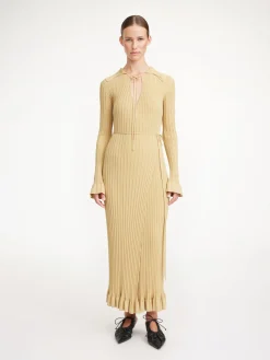 Discount By Malene Birger Gianina maxikjole WarmSand