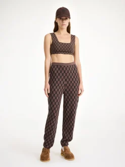 Outlet By Malene Birger Hali sweatpants DarkMahogany