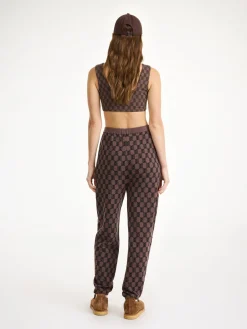 Outlet By Malene Birger Hali sweatpants DarkMahogany