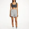 Fashion By Malene Birger Halio shorts GreyMelange