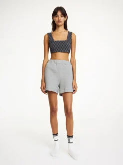 Fashion By Malene Birger Halio shorts GreyMelange