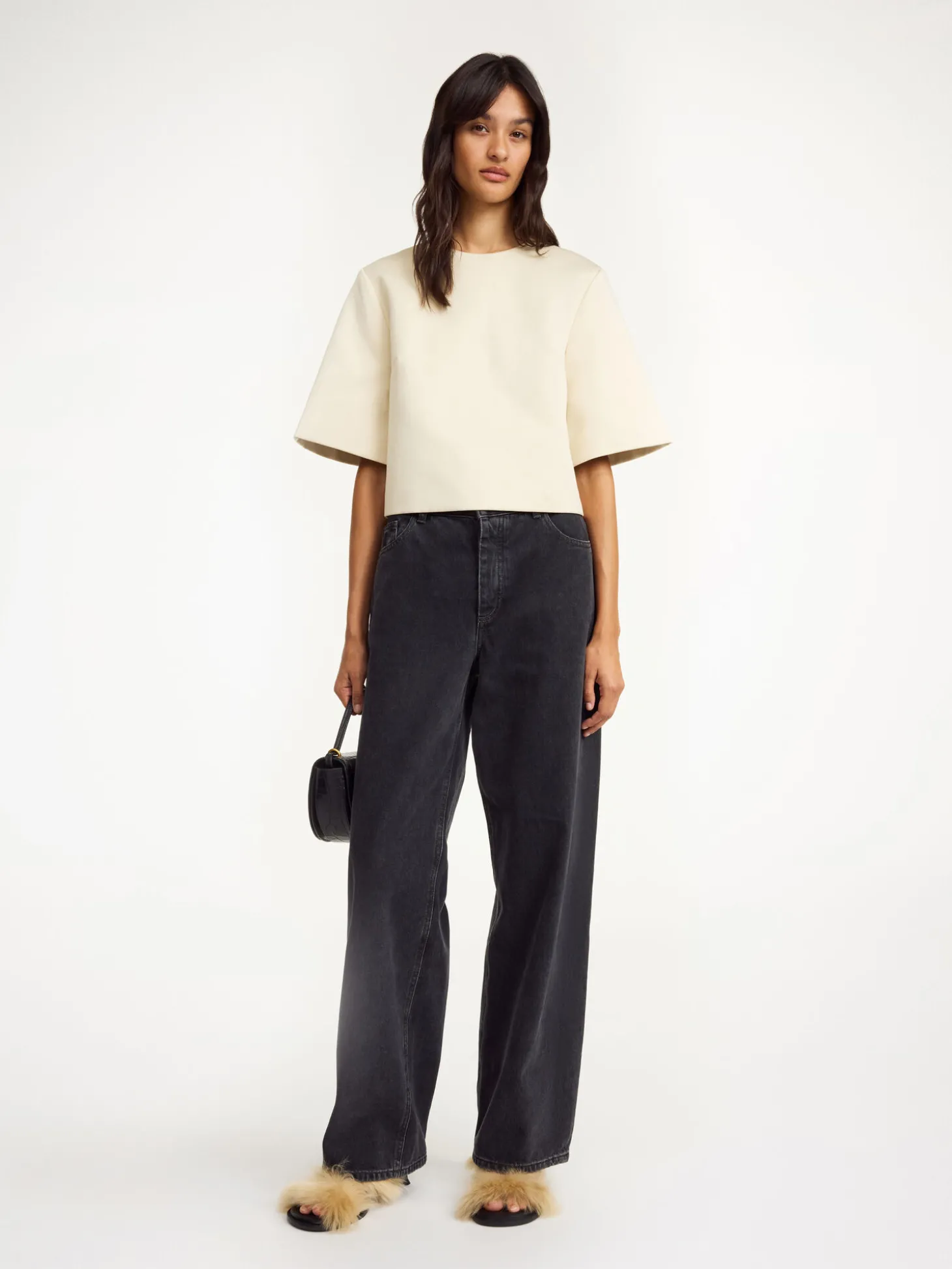 Outlet By Malene Birger Hania top OysterGray