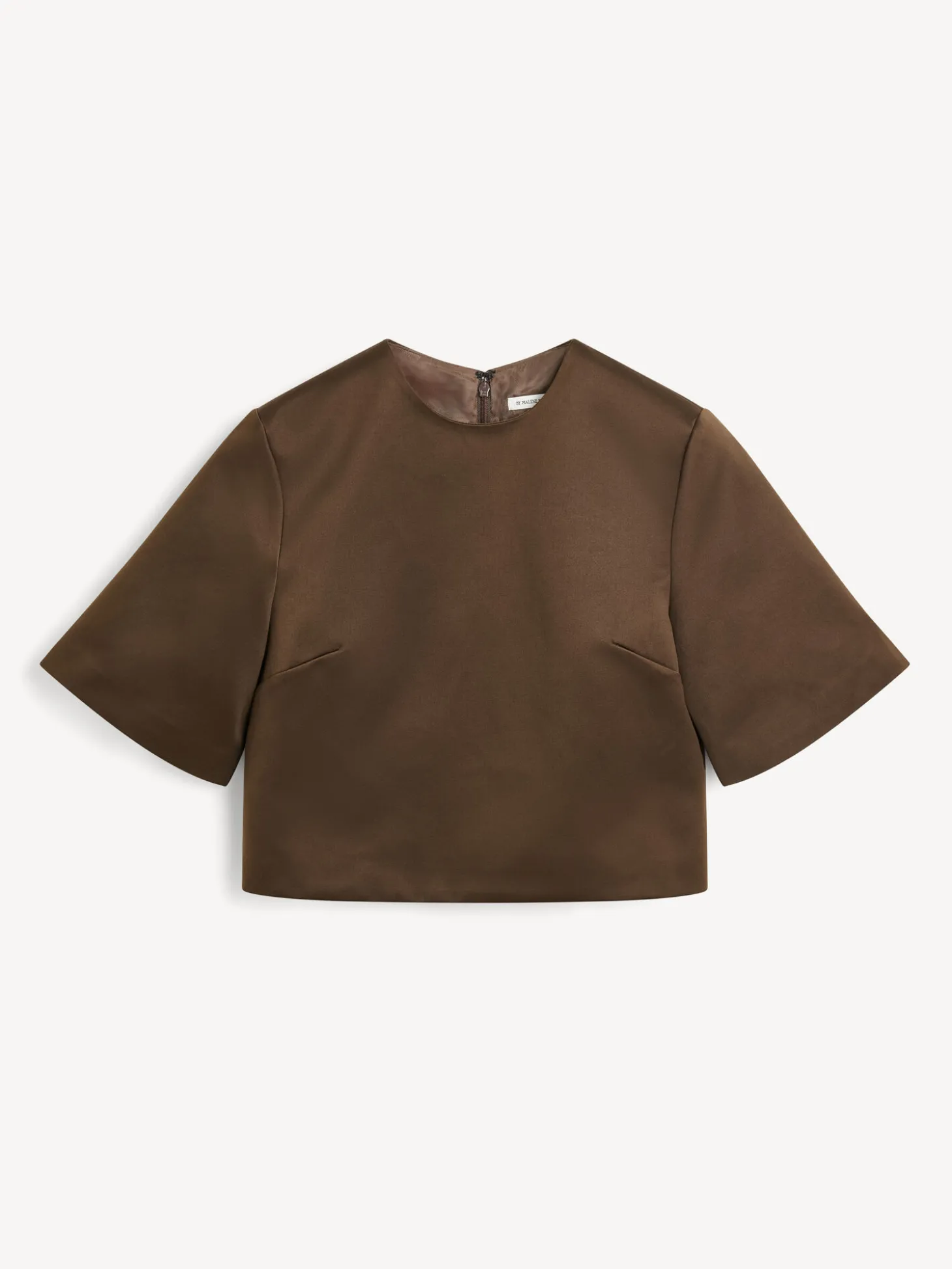 Fashion By Malene Birger Hania top DarkMahogany
