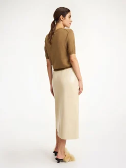 Outlet By Malene Birger Hannas nederdel i l&aelig;der Nomad