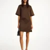 Outlet By Malene Birger Harperz minikjole DarkMahogany