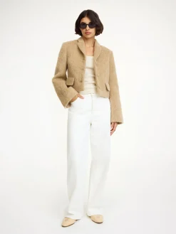 Hot By Malene Birger Harriet enkeltradetblazer Cornstalk