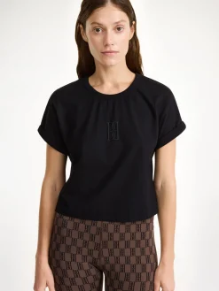 Fashion By Malene Birger Hedalia T-shirt Black
