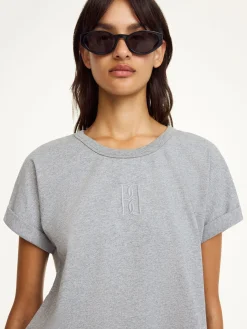 Online By Malene Birger Hedalia T-shirt GreyMelange