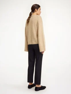 Hot By Malene Birger Igda bukser med lige ben Black