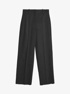 Hot By Malene Birger Igda bukser med lige ben Black