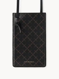 Fashion By Malene Birger Ivy mobiltaske DarkChokolate