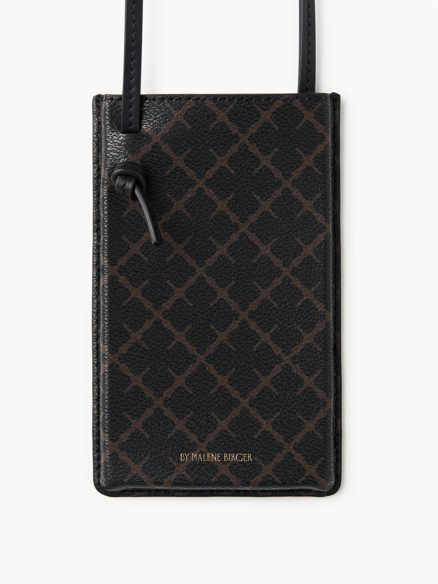 Fashion By Malene Birger Ivy mobiltaske DarkChokolate
