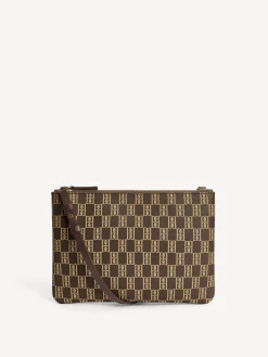 New By Malene Birger Ivy monogram taske Shale